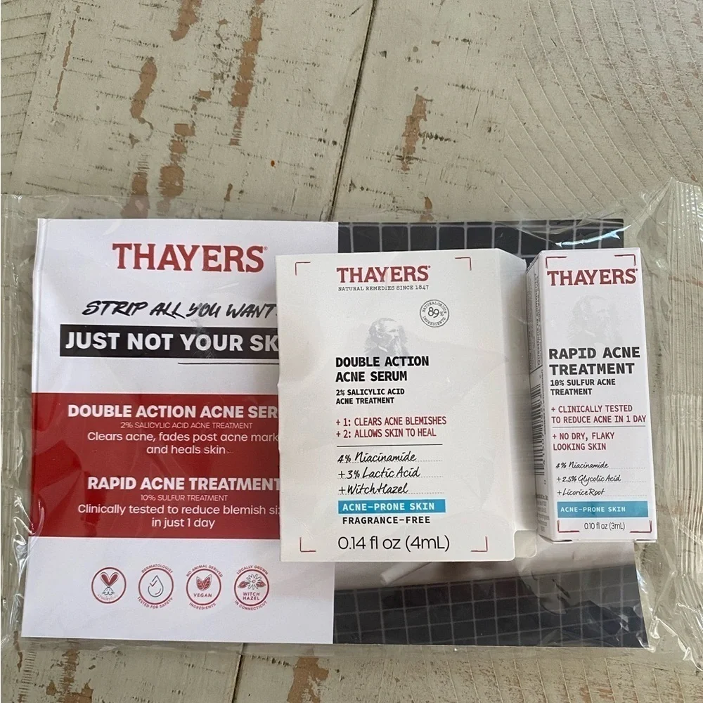 NEW Thayers Skincare Samples